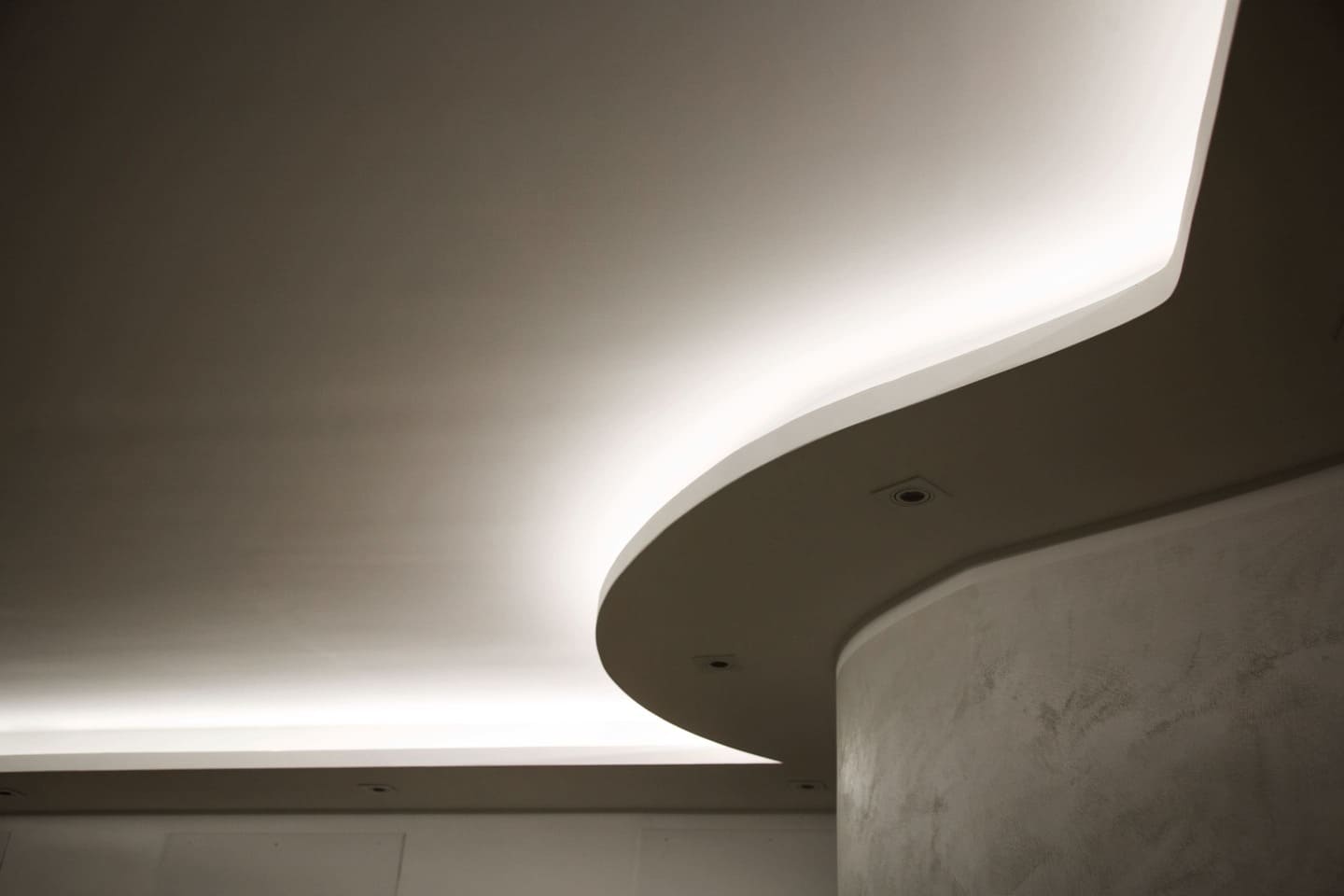 Soffitto illuminato