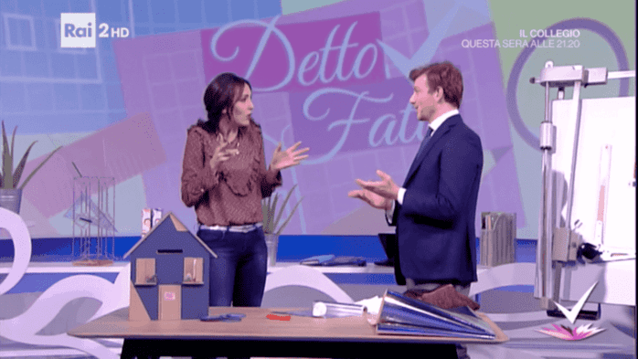 Antonio Di Maro con Caterina Balivo