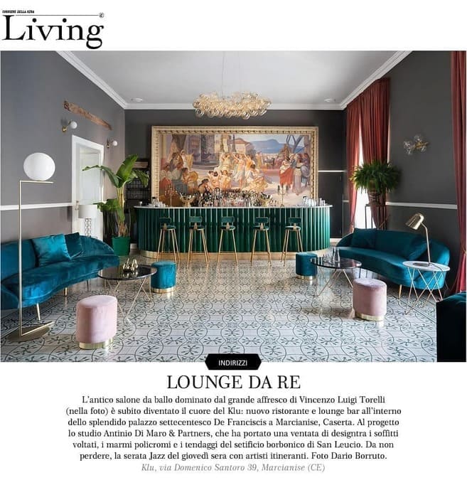 Living Corriere loung bar Klu